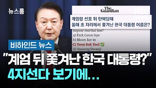 "계엄 뒤 쫓겨난 한국 대통령은?" 4지선다 보기에… #비하인드뉴스 / JTBC 뉴스룸
