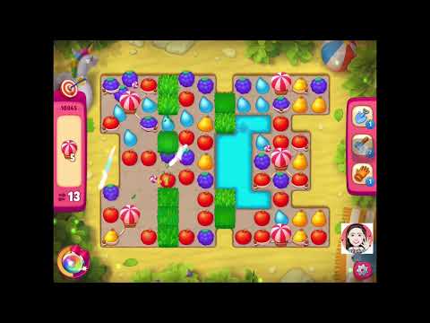 ⛔️Gardenscapes Challenge Level 10865.  (Used Magic Hat boosters and bombs💣💣)