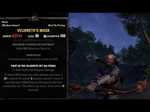 New Undaunted Monster Helms Review [Velidreths and Mighty Chudan Sets]