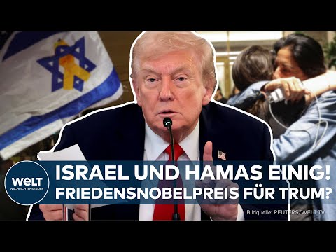 NAHOST: Israel und Hamas einig! Geiseln sollen freikommen – Trump „verdiene Friedensnobelpreis“