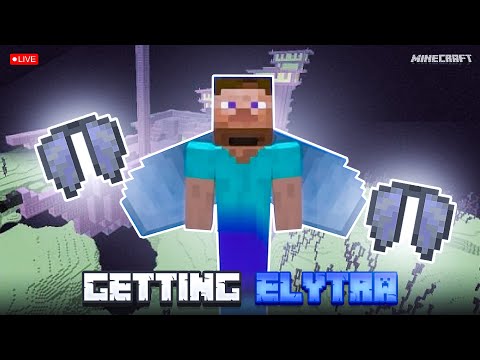 Guru Gaming - Finding Elytra in Minecraft! | MINECRAFT SMP Live | Guru Gaming