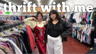 thrifting at the cheapest thrift store for FALL/WINTER 2023 TRENDS!