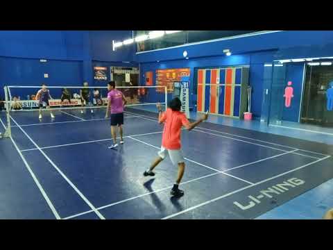 Badminton FHOO MuhibbahTeam Men's Double Sparring - Taufik Haris / Bradley Vs Azmir / Fuad