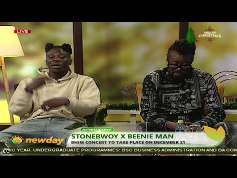 TV3Newday: Exclusive with Stonebwoy & Beenie Man | Bhim Concert To Take Place On Dec. 21