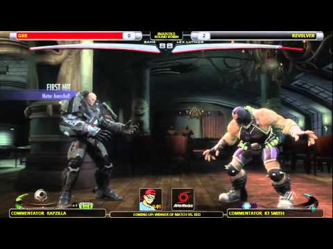 995Phil Streaming Blu Planet Kombat #2 - Injustice Round Robin Tourney - Grr vs. Rev0lver