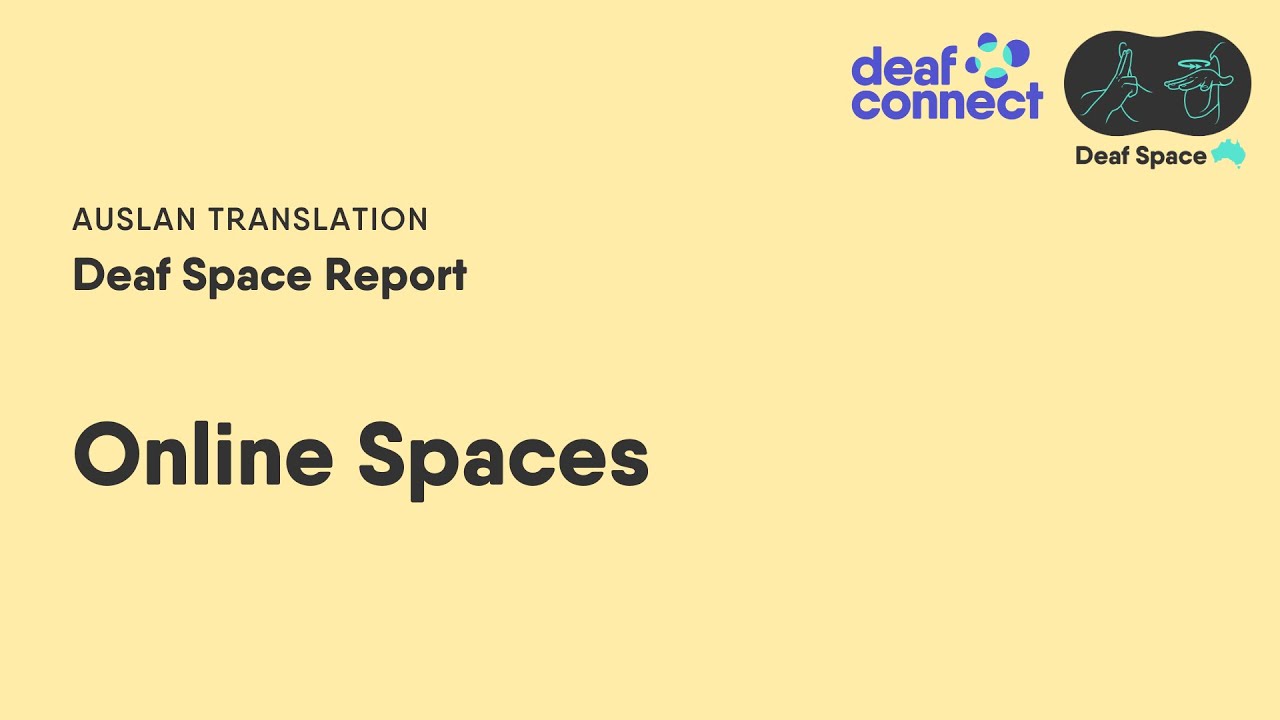 Online Spaces