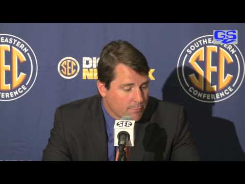Florida Gators Coach Will Muschamp At SEC Media Days