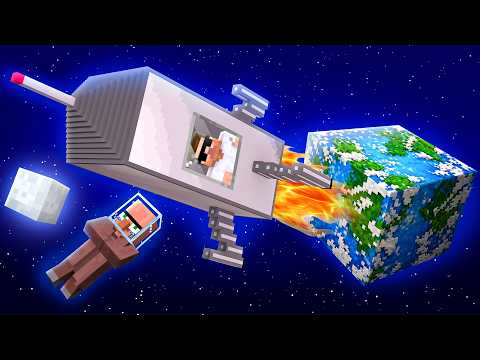 Doorbin Got Trapped in Space in Minecraft..