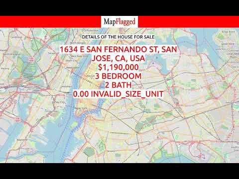 CA,US | Buy house at 1634 E San Fernando St, San jose, CA, USA | San Jose, USA | MapFlagged