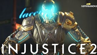 854 Damage Combo With Bane Legendary Gear! - Injustice 2 &quot;Bane&quot; Legendary Gear Gameplay