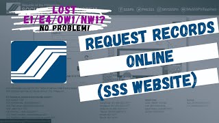 Download lagu How to Request Records on SSS Website Online (E1 / E4 / RS1 / NW1 / OW1) mp3