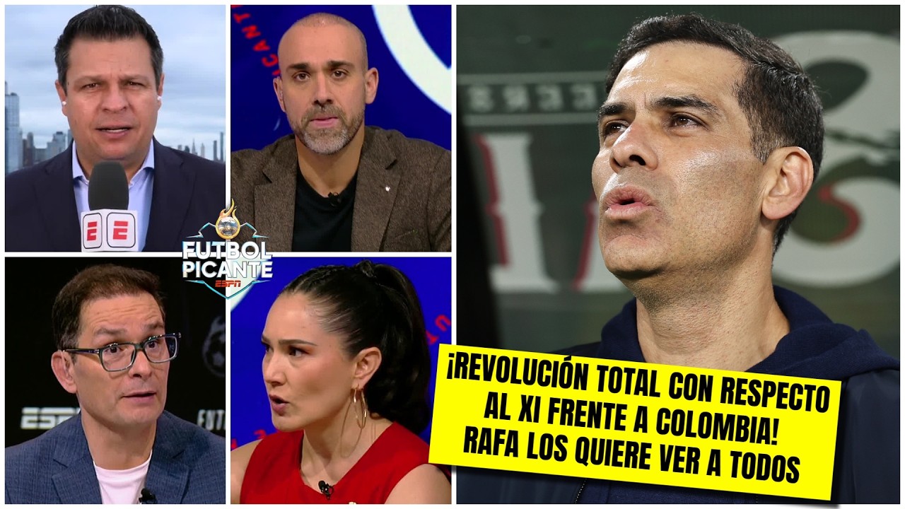RAFA MÁRQUEZ haría hasta 7 cambios en el XI de MÉXICO frente a PERÚ. ¿Se equivoca? | Futbol Picante