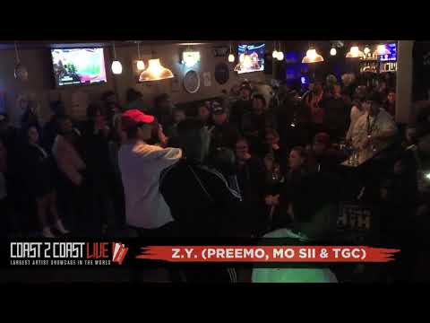 Z.Y. (Preemo, Mo Sii & TGC) Performs at Coast 2 Coast LIVE | Seattle Edition 2/17/19 - 2nd Place