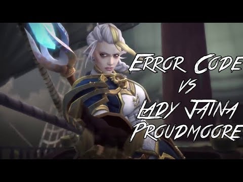 Error Code vs Lady Jaina Proudmoore Mythic