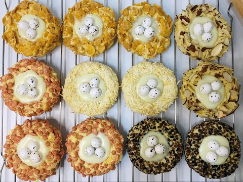 새둥지쿠키 만들기 (Bird's Nest Cookies Recipe)