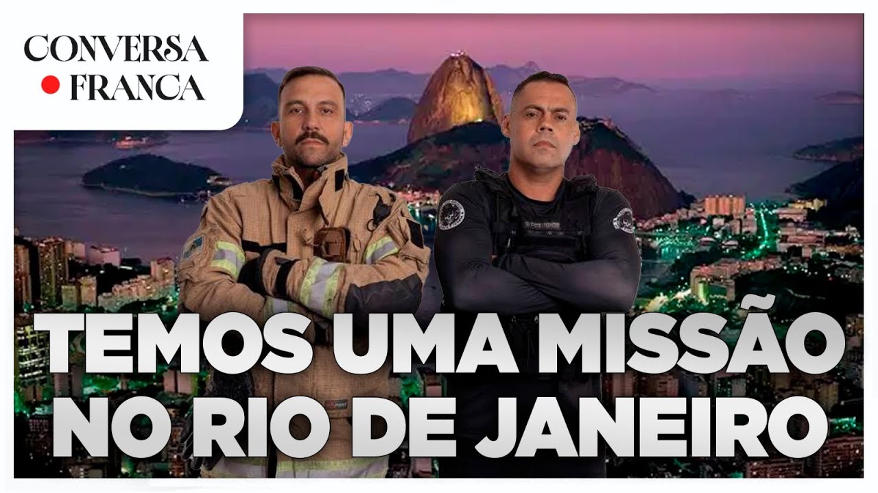 BOMBEIRO RAFA VAI GANHAR O GOVERNO DO RIO | CONVERSA FRANCA