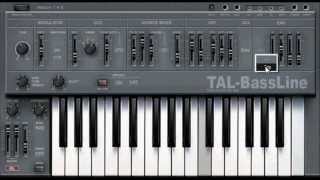 Video thumbnail for TAL BASSLINE BY TAL AUDIO / Togu Audio Line by UPROAR 24