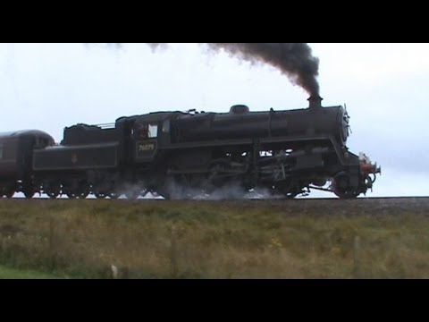 Chasing BR 4MT 76079 on 'The Cambrian' - 20/08/09