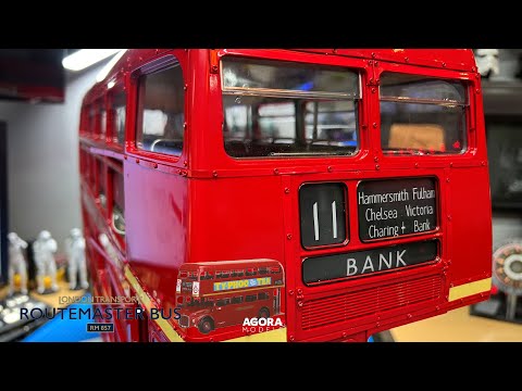 Build the London Transport Routemaster Bus RM857 1:12 Scale - Pack 11 - Stages 101-104