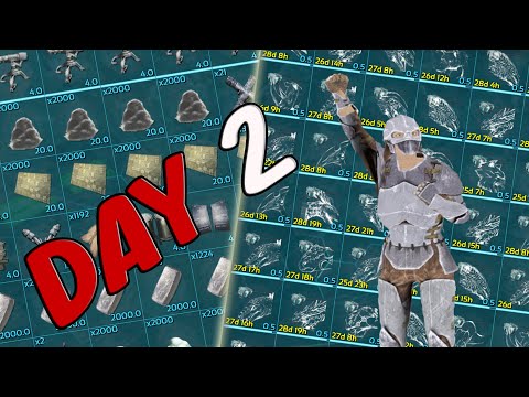 Day 2 Raiding Juicy Pearl Caves For INSANE LOOT - ARK