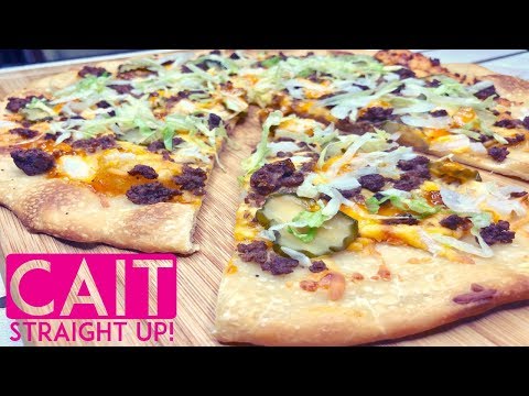 Big Mac Pizza Recipe | Cait Straight Up