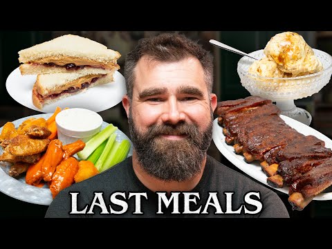 Jason Kelce Eats His Last Meal