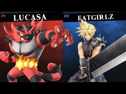 Smash @ BAM Cards - Lucasa (Incineroar) vs. FatGirlz (Cloud) - SSBU Tournament