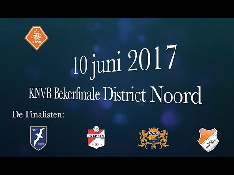 10 juni 2017  NEC Delfzijl JO11-1 wint KNVB Beker District Noord