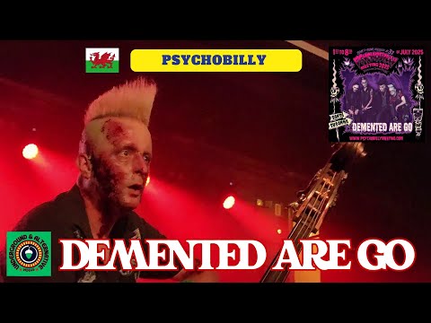 🧨DEMENTED ARE GO " Psychobilly Veterans " PSYCHOBILLY MEETING 2025 Santa Susanna/La siesta 4/july
