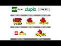 Duplo Lego Logo History