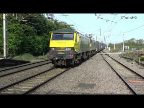 Acton Bridge Freight Variety ft. 88002 on 6Z88  first loaded test run 3/4/17