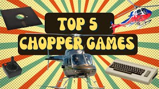Top 5 Helicopter Games for the Commodore 64!