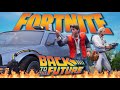 Marty McFly Doc Brown Time Travel Back To OG Fortnite BACK TO THE FUTURE