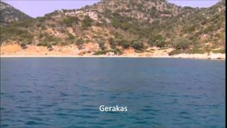 preview picture of video 'Best Beaches of Alonissos isl , Greece'