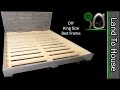 Build A Simple King Size Bed Frame Out Of Wood