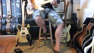 Video thumbnail for 1975 Vorg by Pearl Telly Bigsby by wutzdog001guitars
