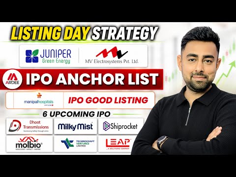 MV IPO Listing | Juniper IPO Listing Strategy | Ardee IPO Anchor | Dhoot IPO | Jayesh Khatri