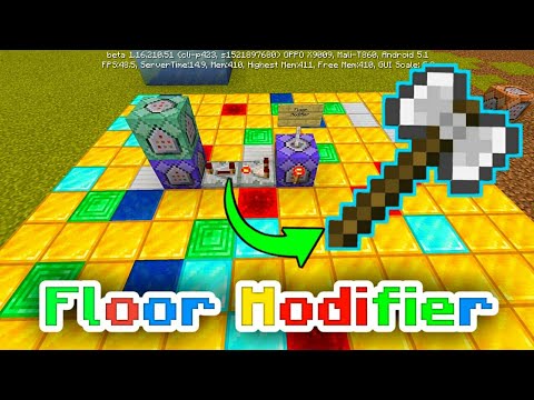 How to make a World Edit Axe Floor Modifier in...