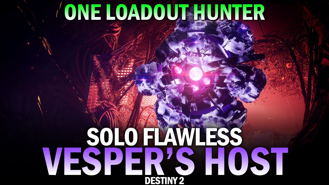 Solo Flawless Vesper's Host (One Loadout Hunter) [Destiny 2]