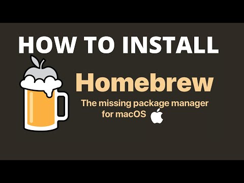 Install Homebrew on you MacOS (Macbook M1, M1 Pro, M1 Max)
