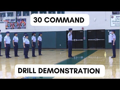 30 Command Drill Demonstation