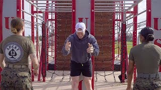 US Navy Sailor vs US Marine FEMALE EDITION | Obstacle Course Challenge