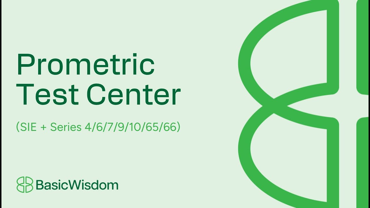 My Prometric Test Center Experience (SIE + Series 6/7/63/65/66)