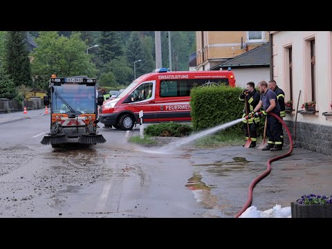 Schlammlawine und Hagelunwetter: Unwetterserie reißt über Deutschland nicht ab