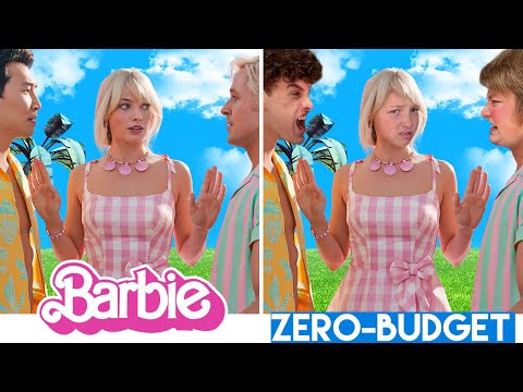 BARBIE With ZERO BUDGET! Warner Bros. Pictures Barbie MOVIE PARODY Trailer By KJAR Crew!