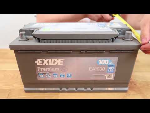 Exide Akumuliatorius 100 Ah 900 A EN 12V video