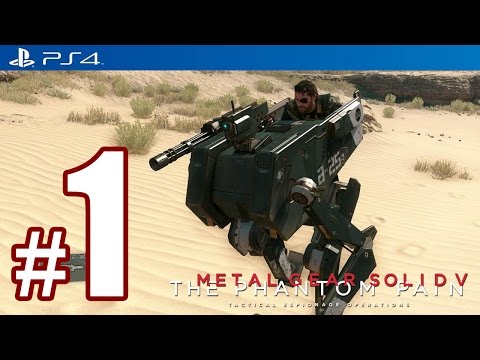 Metal Gear Solid 5: The Phantom Pain (PS4) Walkthrough Part 1 @ 1080p (60fps) HD ✔ Developer Demo