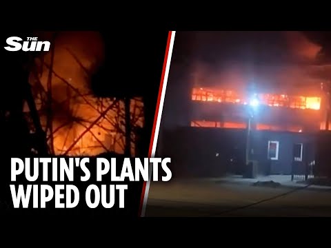 Ukraine hits Russian power and chemical plants in double blow to Putin