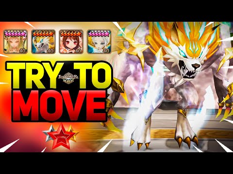 ULTRATOXIC Control Team won't LET YOU MOVE - Summoners War