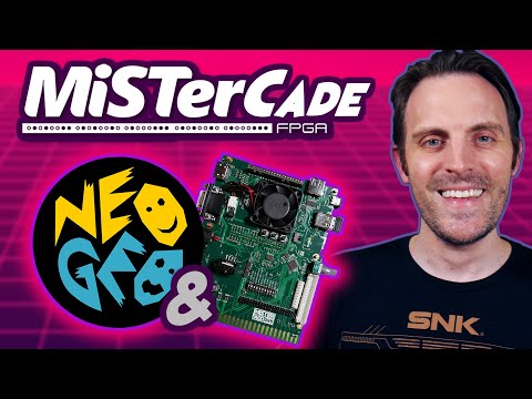 MiSTerCade in a Neo Geo MVS Arcade Cabinet